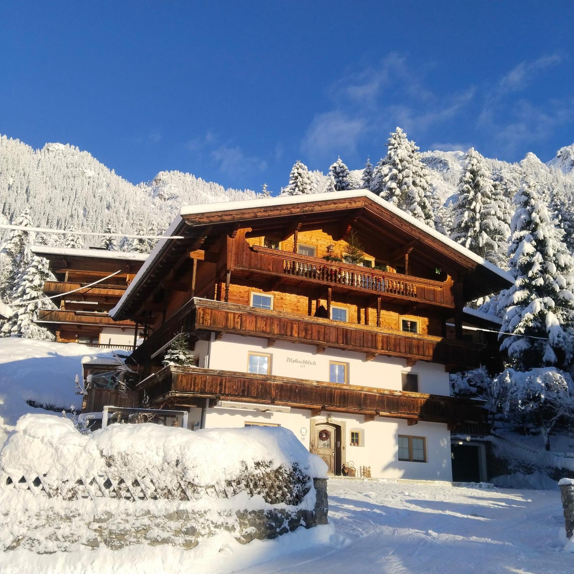 Апартаменти Alpbachblick Екстер'єр фото